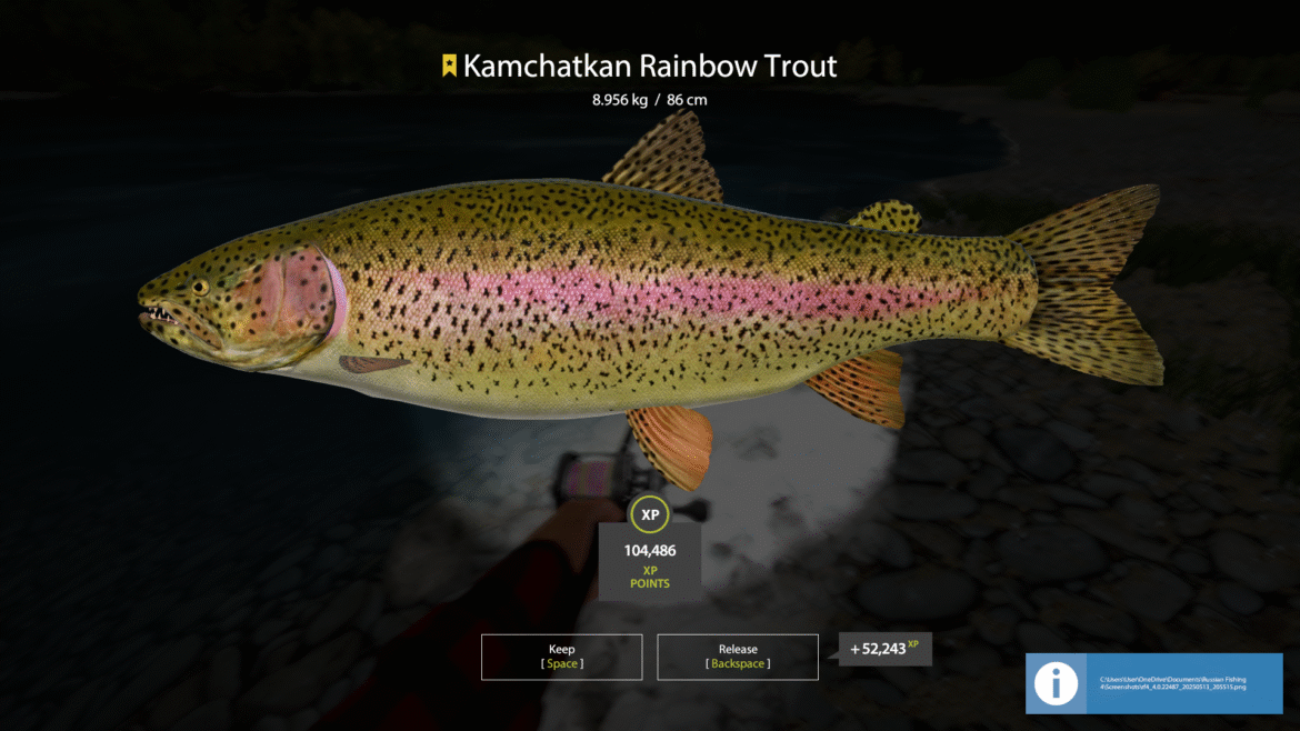 Yama river – Kamchatkan Rainbow
